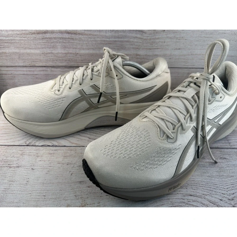 ASICS GEL-Kayano 30 Men's Oatmeal Lace Up Mesh Low Top Running Shoes 13